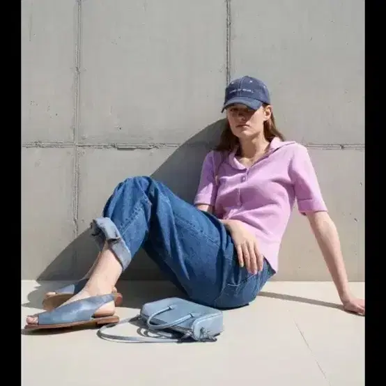 그로브 반팔가디건 퍼플색 SUMMER ALLEN CARDIGAN 5