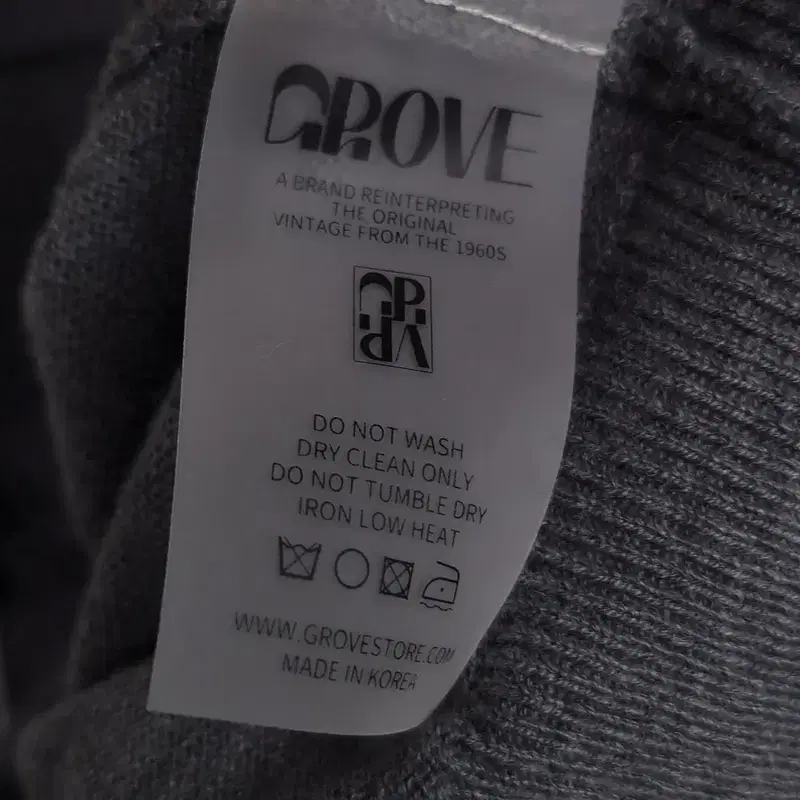 그로브 GROVE 회색 니트 FREE_A854 5