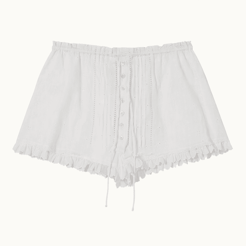 그로브 레이스 스커트 COY LACE SKIRT-PANTS_WHITE 1