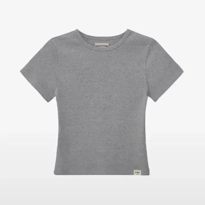 글로니 G BABY TEE (GRAY) 베이비 티셔츠 반팔 2