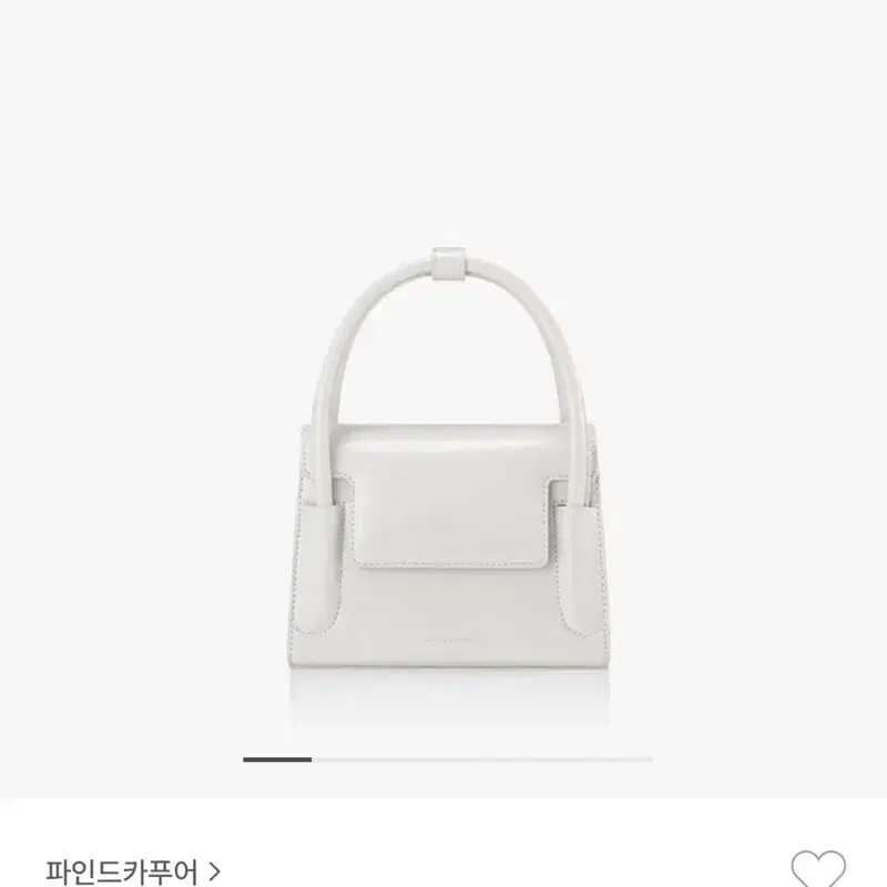 파인드카푸어 마티백 18 크링클드 아이보리 새상품 2
