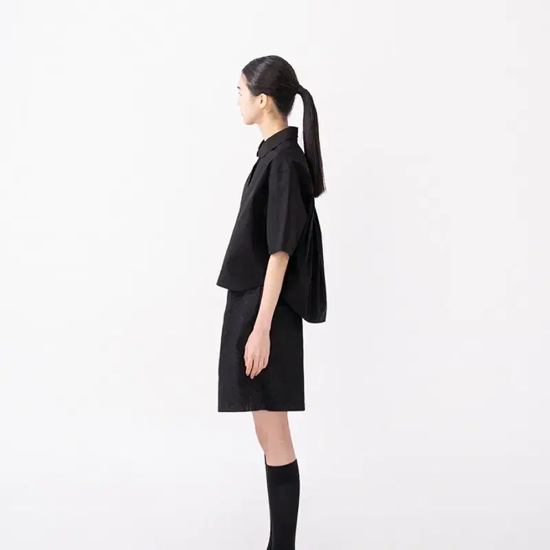 유노이아 포플린 크롭 셔츠 8