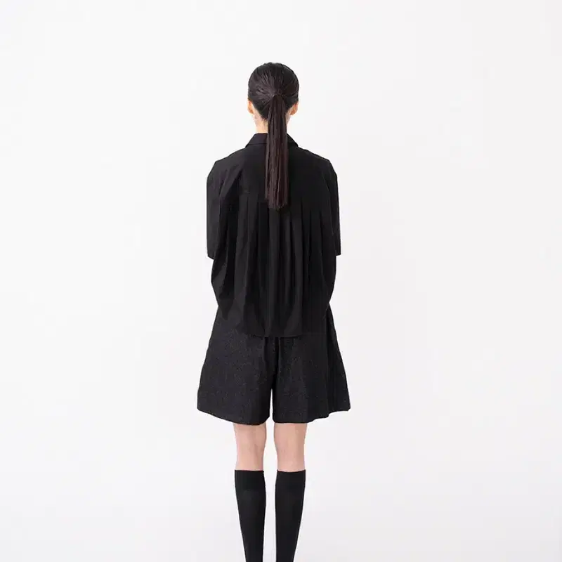 유노이아 포플린 크롭 셔츠 9