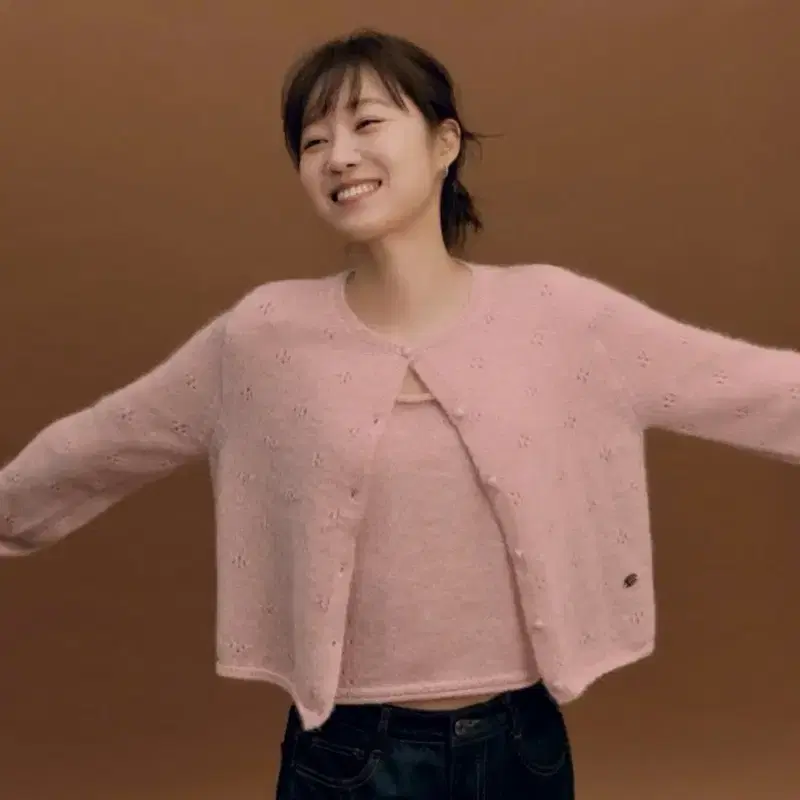 드파운드 모헤어 스카시 가디건 4