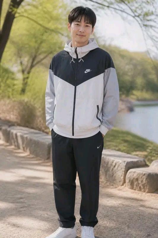 NIKE 윈드러너 후드 바람막이 L 10