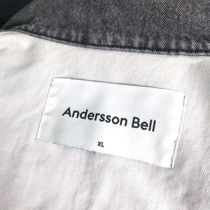 Andersson Bell 디스트로이드 데님 자켓 XL 7