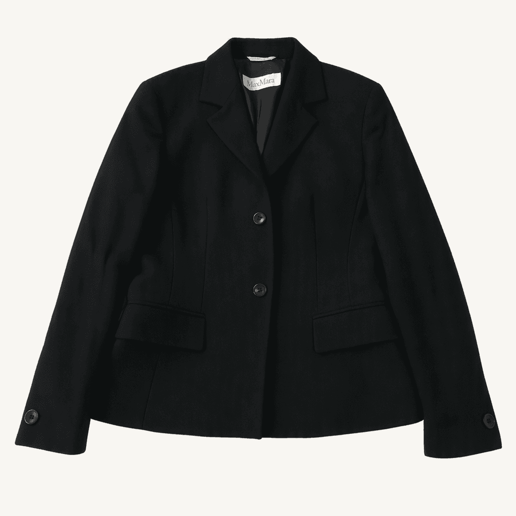 CA890 M 막스마라 파올로 90s 이태리판 블랙 블레이저 자켓