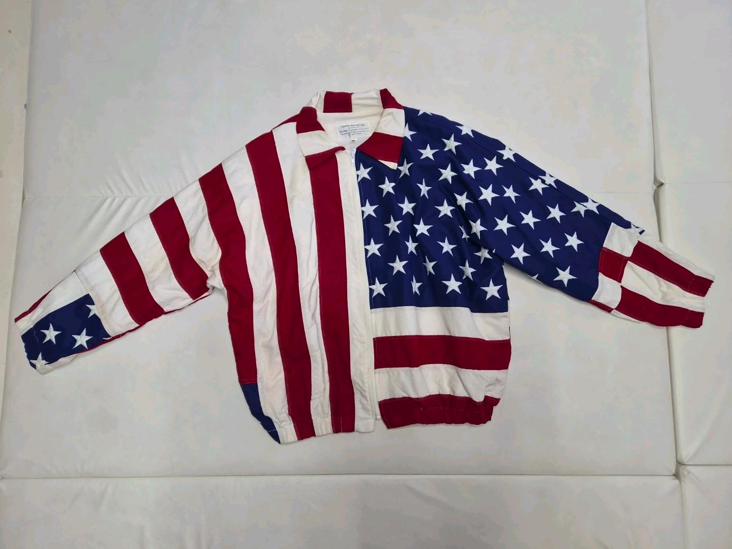 [초희귀 XXL] 1993 오리지널 메이드 인 USA 성조기 자켓 (리미티드 에디션) 4