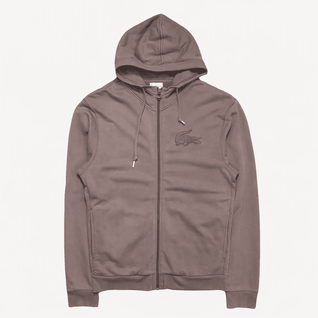 LACOSTE 후드집업 베이지 3