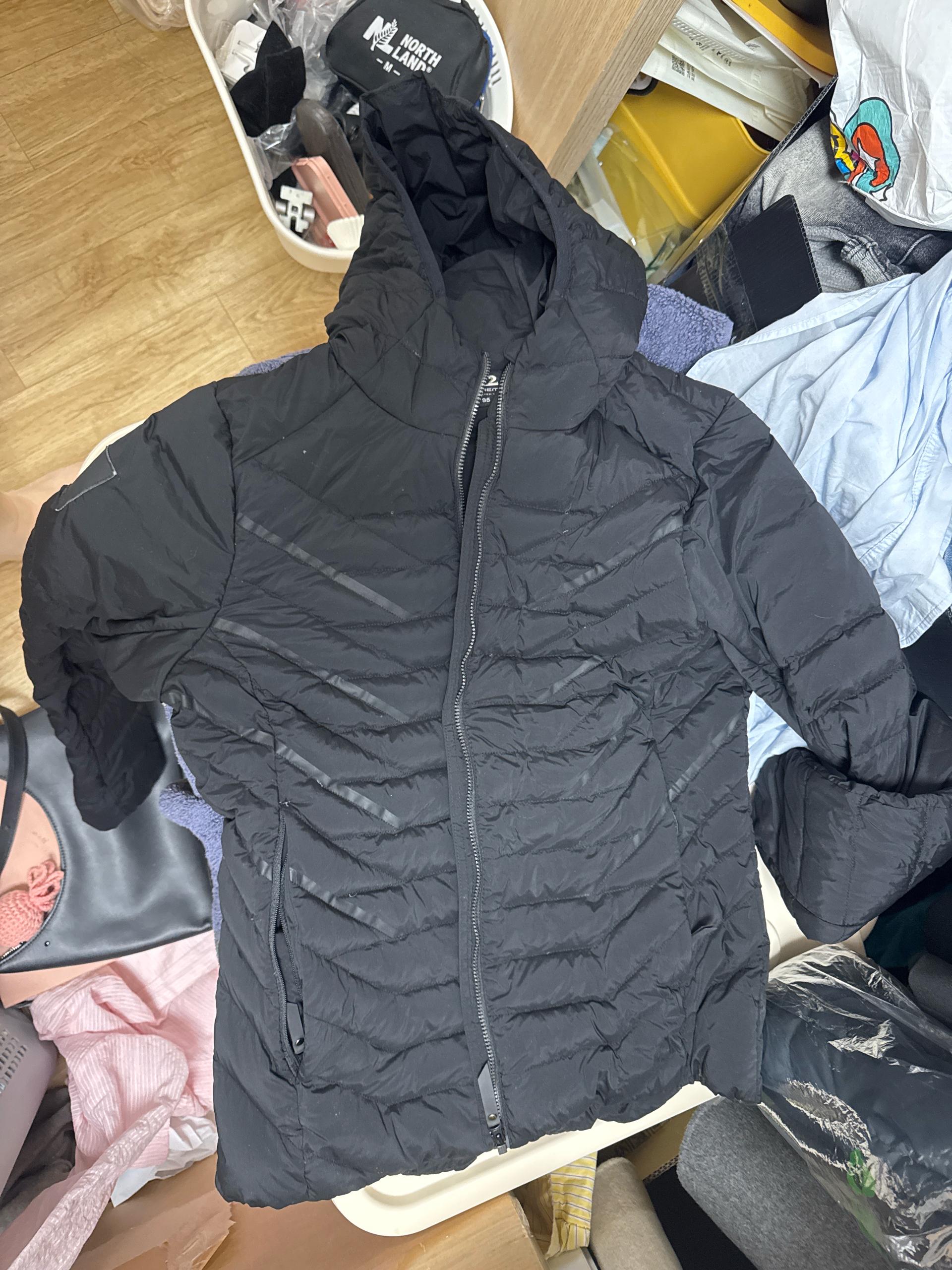 K2 익스트림 경량 패딩 점퍼 블랙 95 6