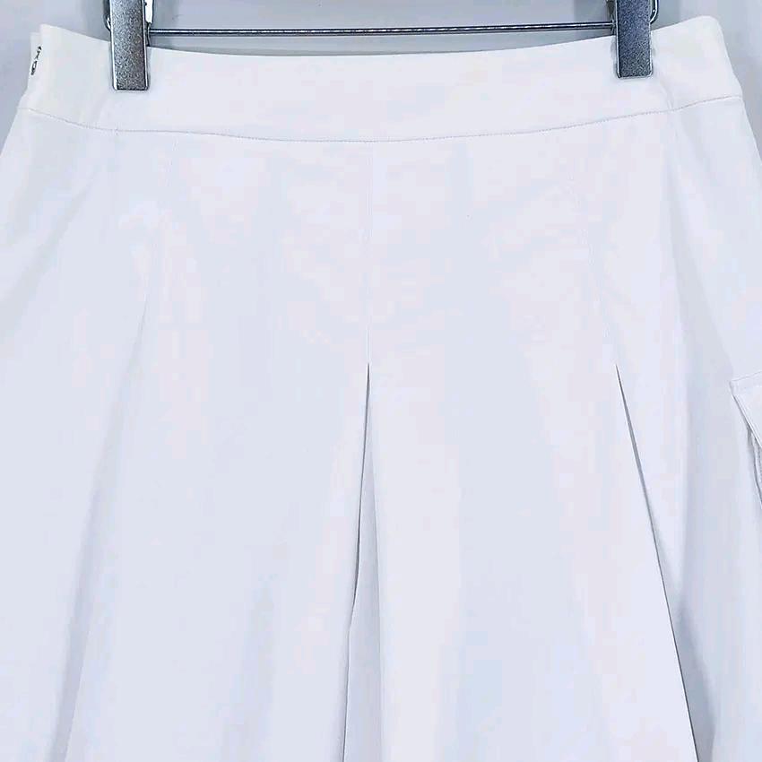 휠라 여성 여름 포켓 메시안감 치마바지 화이트M (HU46542) 4