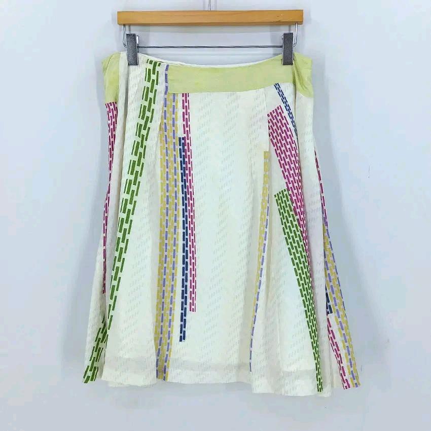 SJSJ 여성 여름 플레어스커트 아이보리 (HU46547) 2