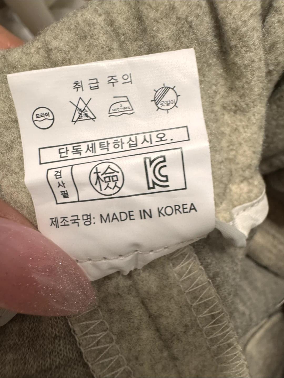 [시착1회/세탁] 마인 MINE 모직 슬랙스 55 6