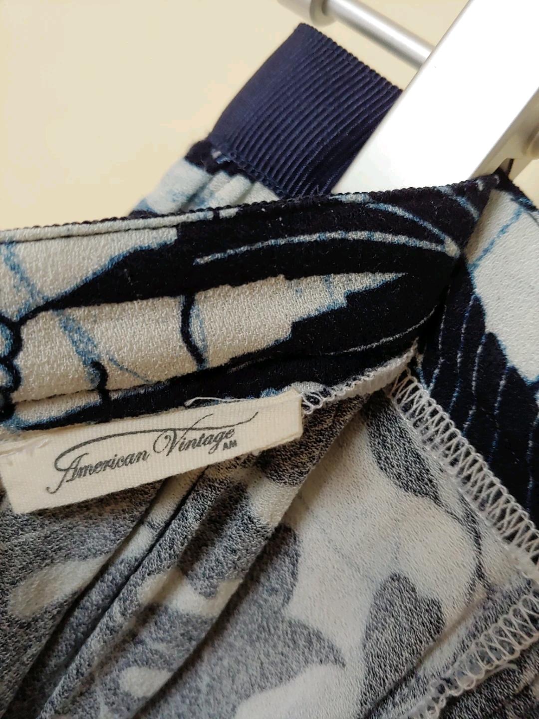 프랑스 브랜드 American Vintage 플라워 패턴 스커트 XS 4