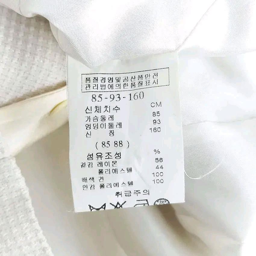샤틴 여 견소재탈부착 미세펄 춘추자켓 아이보리 (HU28402) 8