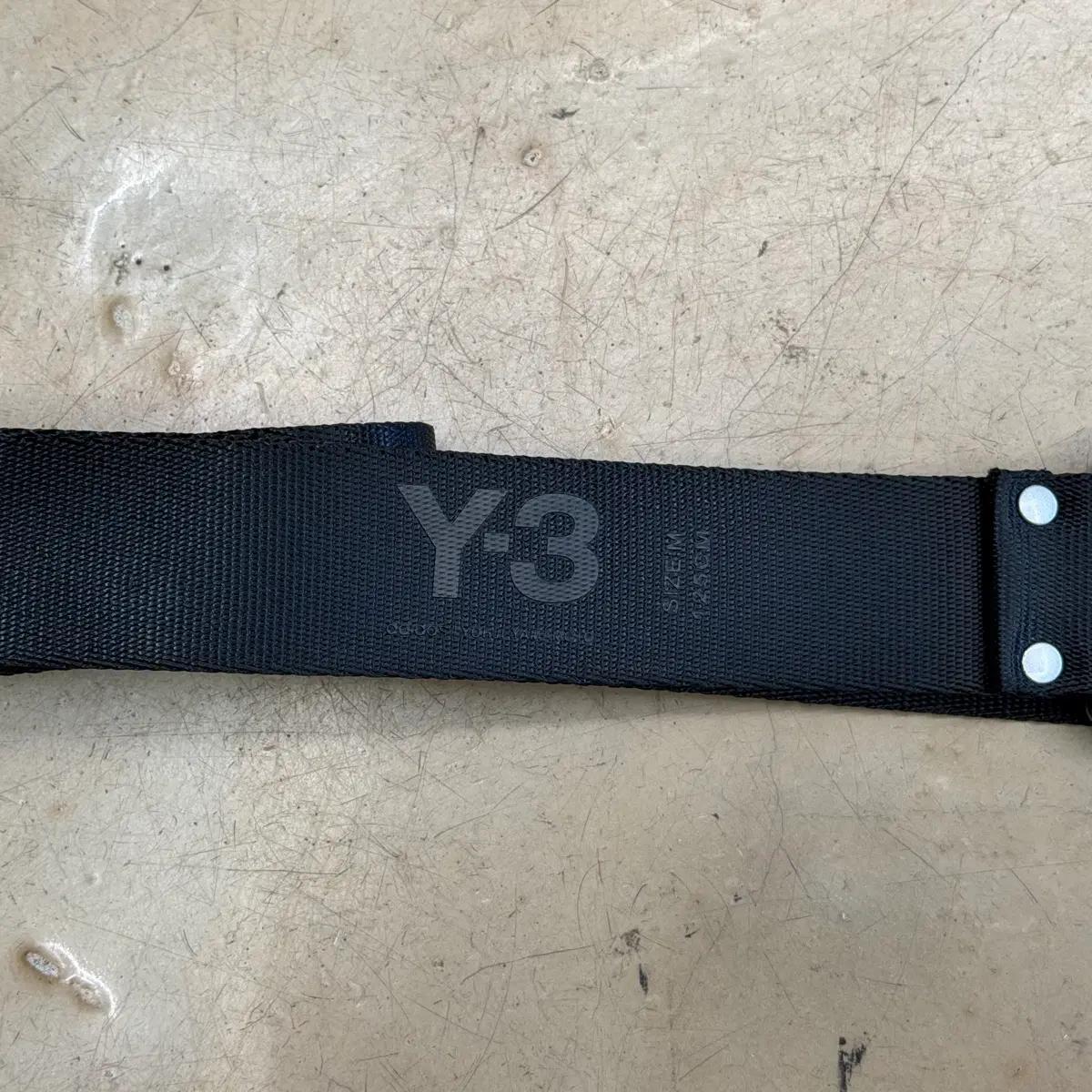 OS Y-3 레터링 벨트 4