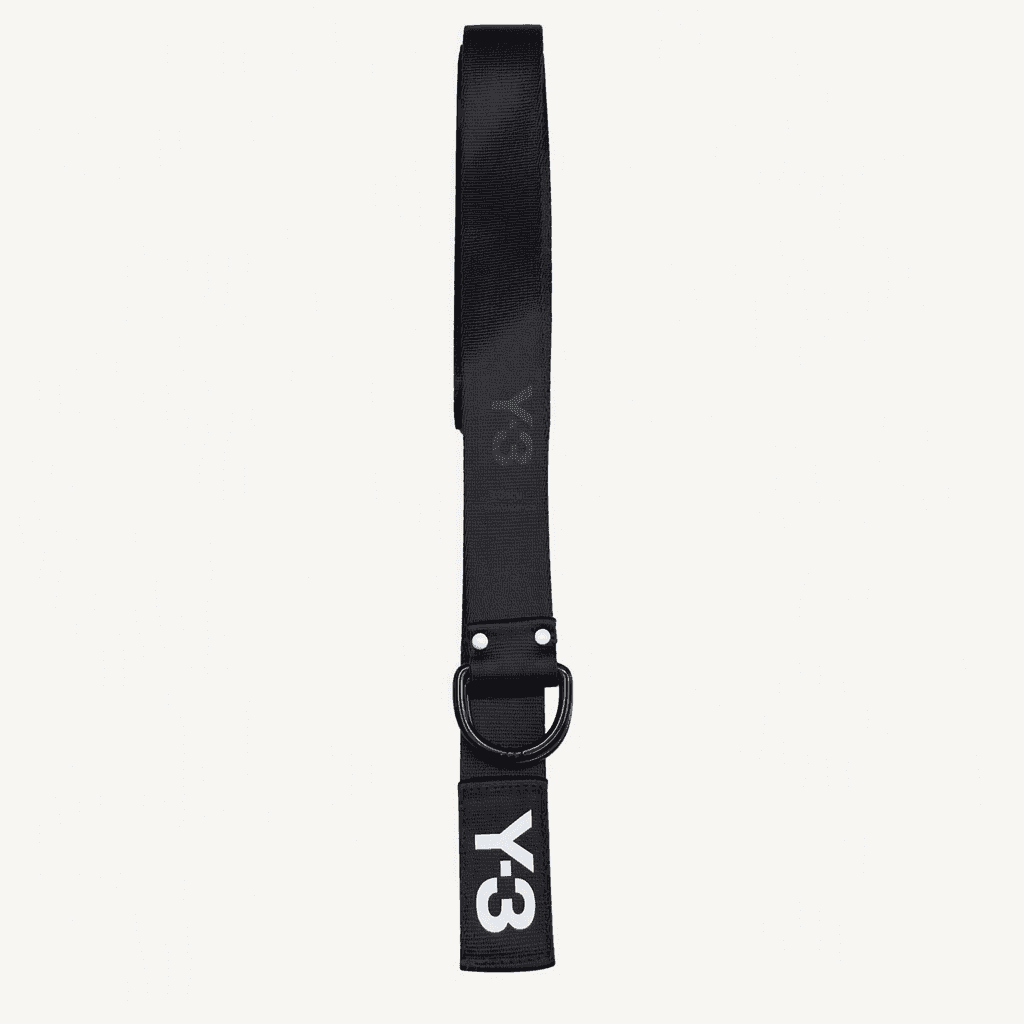 OS Y-3 레터링 벨트