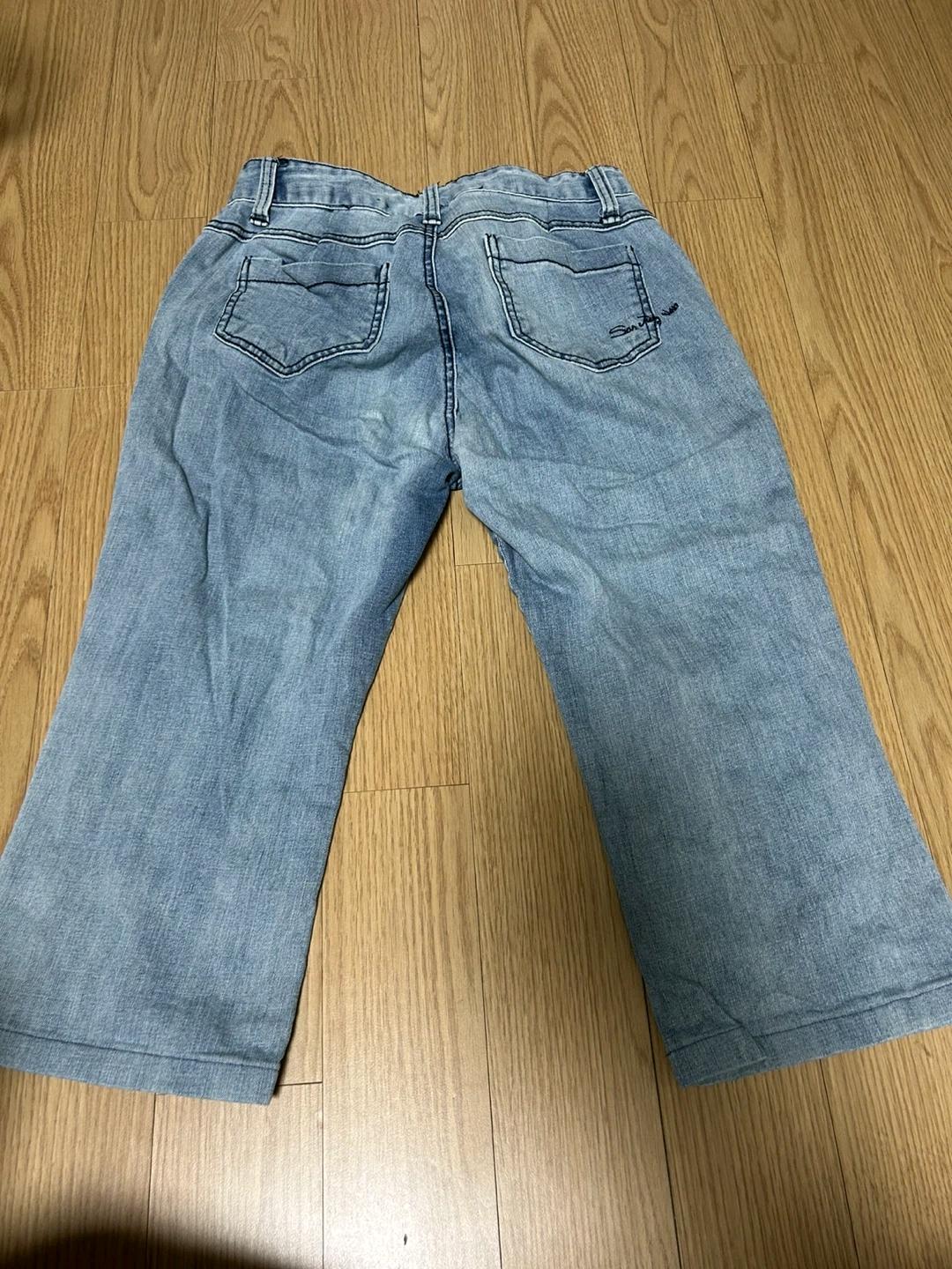 손정완 자수 부츠컷 청바지 2