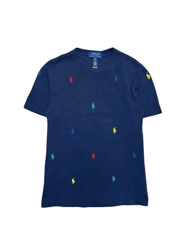 POLO RALPH LAUREN 멀티포니 반팔티 네이비 S 2