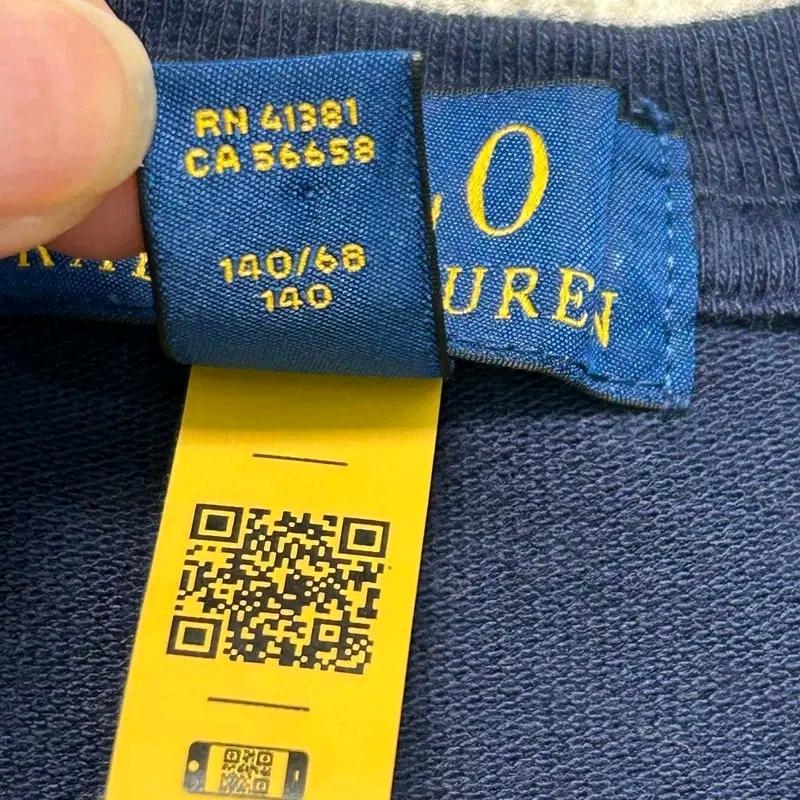 POLO RALPH LAUREN 멀티포니 반팔티 네이비 S 7