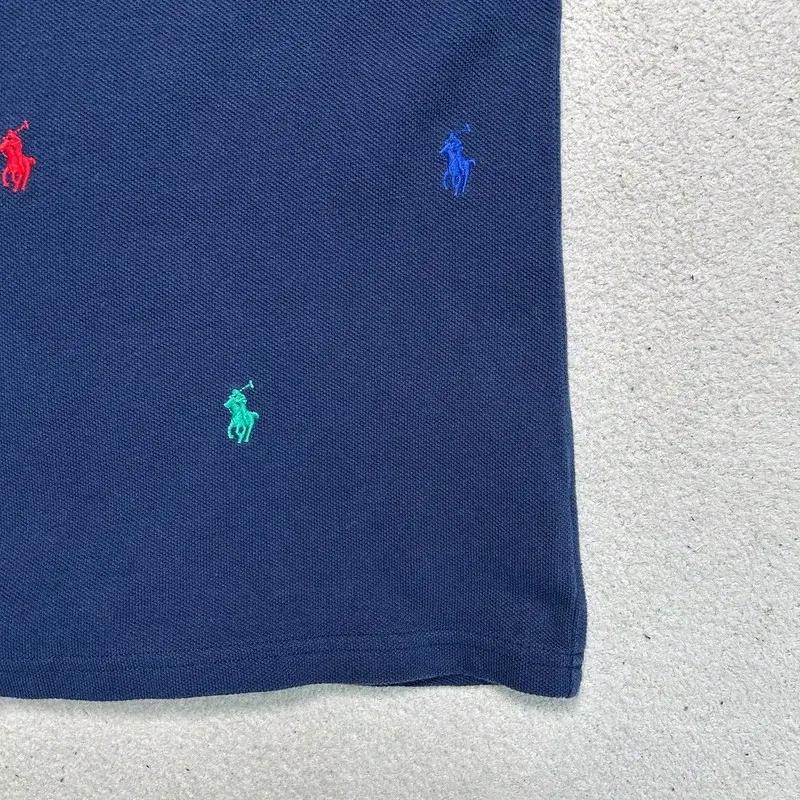 POLO RALPH LAUREN 멀티포니 반팔티 네이비 S 4
