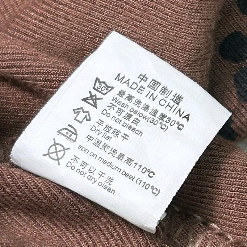 Y2K 레오파드 레이스 반팔티 2 7