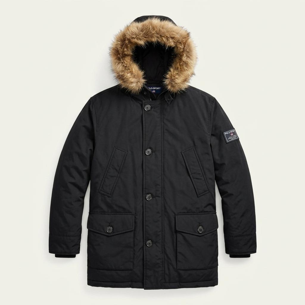 희귀!! 폴로 랄프로렌 스포츠 N3B 후드 야상 점퍼 XL ~ 2XL