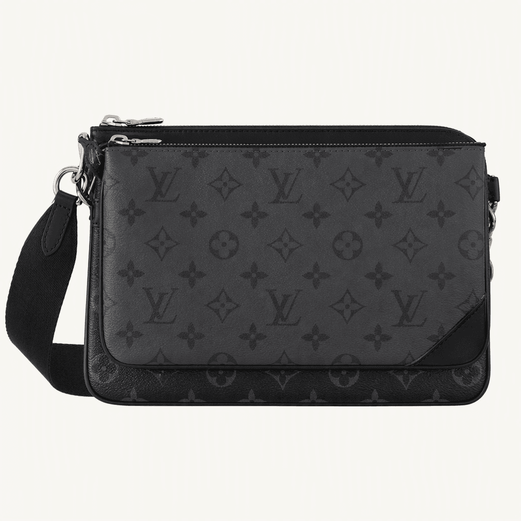 [Louis Vuitton] 루이비통 모노그램 이클립스 트리오 메신저백 착용컷