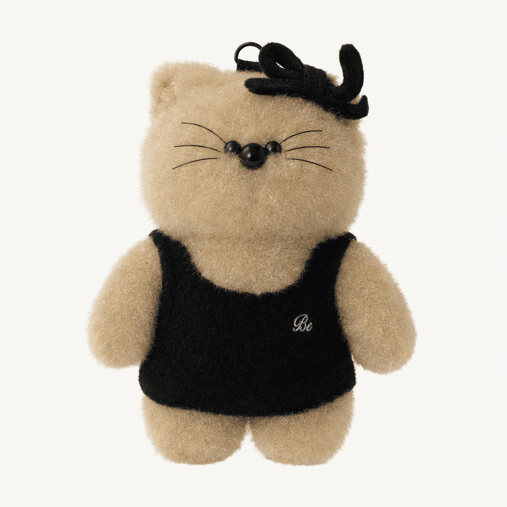 [MNH] 비베(BeBe) 고양이 키링 인형 착용컷