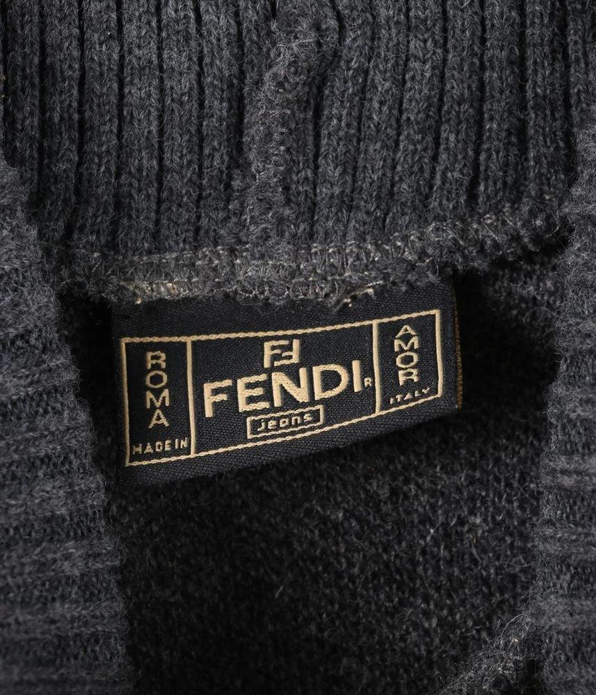 FENDI - made in ITALY 펜디 울 폴리에스터 니트 여 (S) (A06102) 9