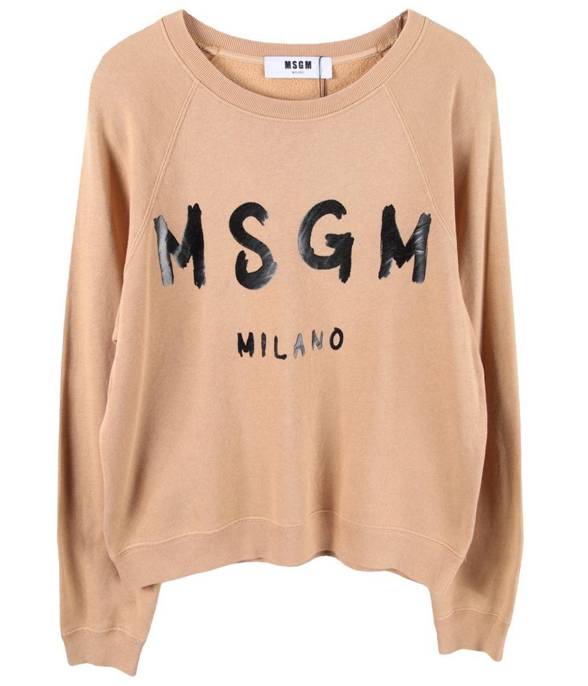 MSGM 엠에스지엠 코튼 100% 맨투맨 여 (S) (A03847) 2