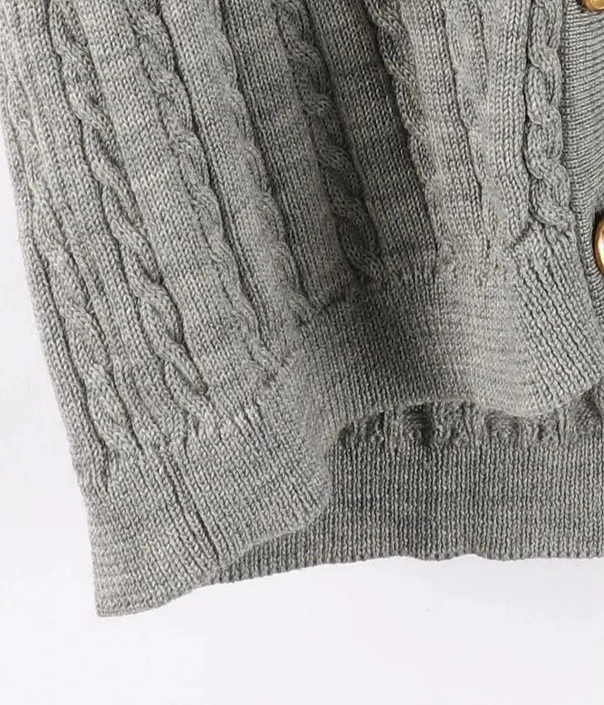 BURBERRY 버버리 울 100% 니트 베스트 여 (F) (C02388) 6