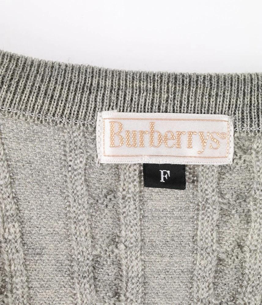 BURBERRY 버버리 울 100% 니트 베스트 여 (F) (C02388) 10