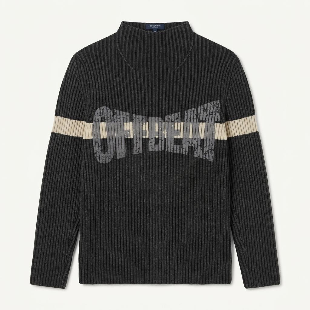 BURBERRY 버버리 울 100% 니트 여 (M) (C01626)