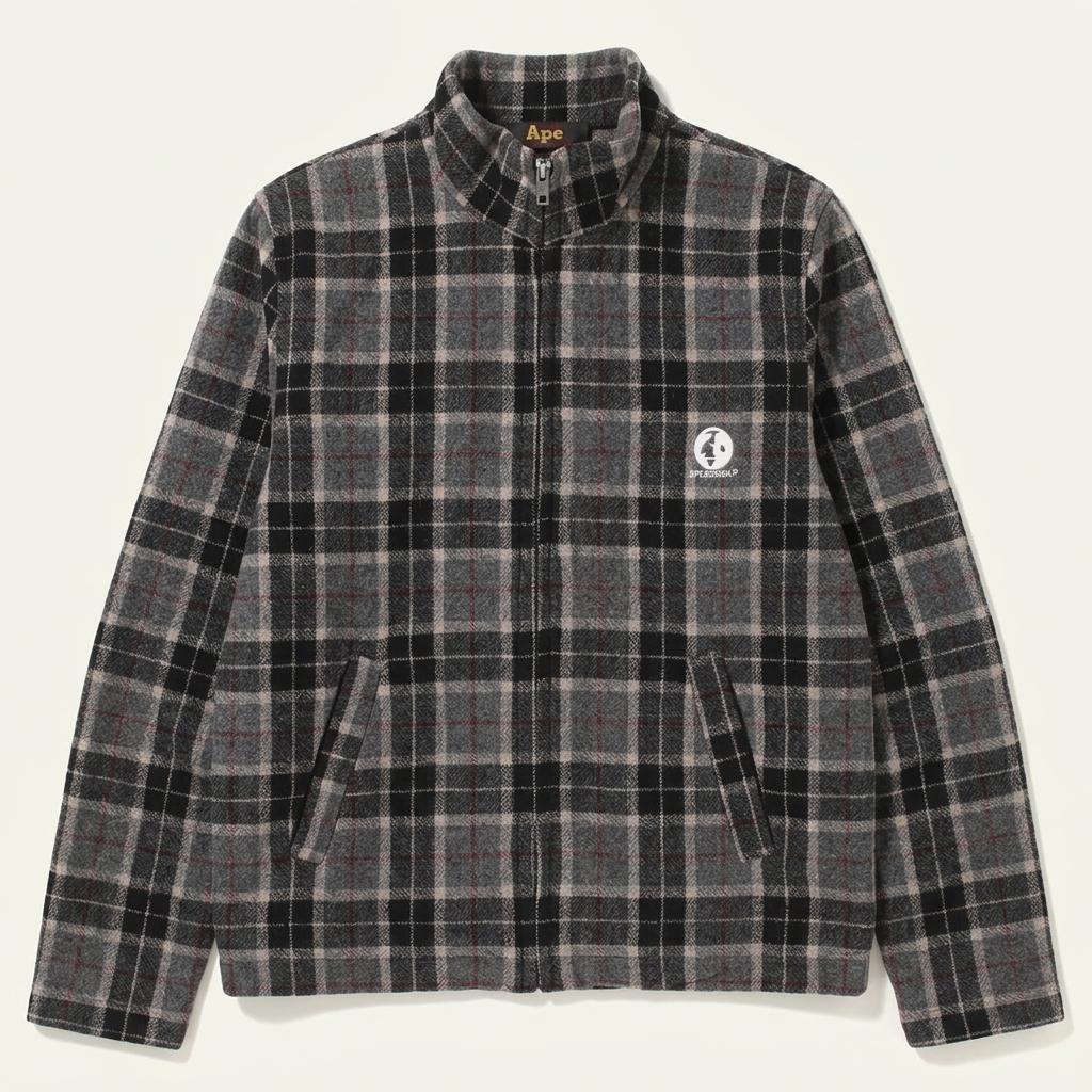 BAPE 베이프 울 아크릴 자켓 남성 (S) (J00001)
