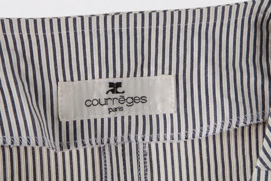COURREGES 꾸레쥬 레이온 코튼 반팔 자켓 여성 (M) (618870) 6
