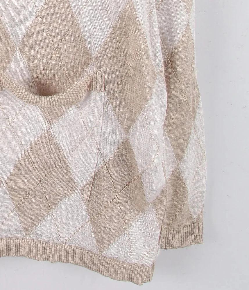 BURBERRY 버버리 폴리에스터 코튼 가디건 여 (XL) (E14025) 6