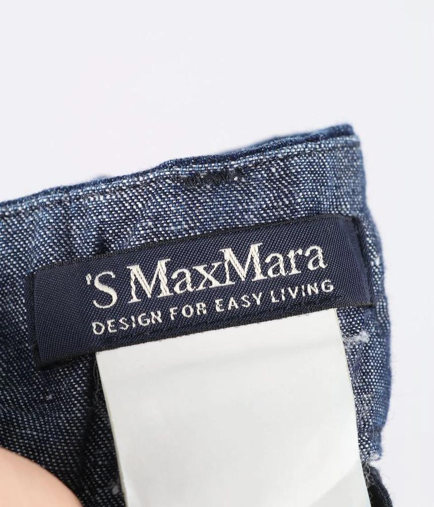 MAX MARA 막스마라 코튼 린넨 데님 팬츠 여 (29) (E13809) 7