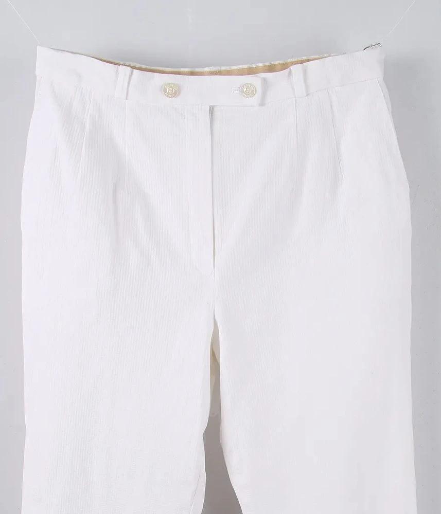 LANVIN 랑방 폴리우레탄 롱 팬츠 여 (27) (D11216) 3