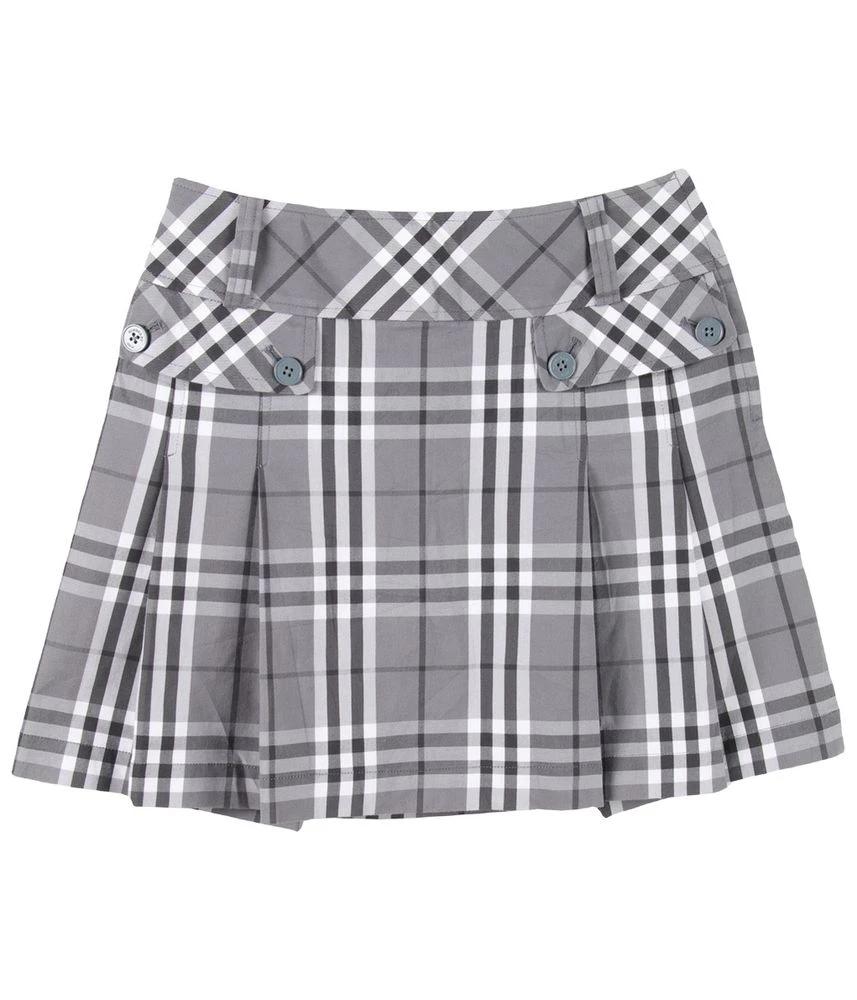 BURBERRY 버버리 코튼 폴리에스터 미니 스커트 여 (24) (D11361) 2