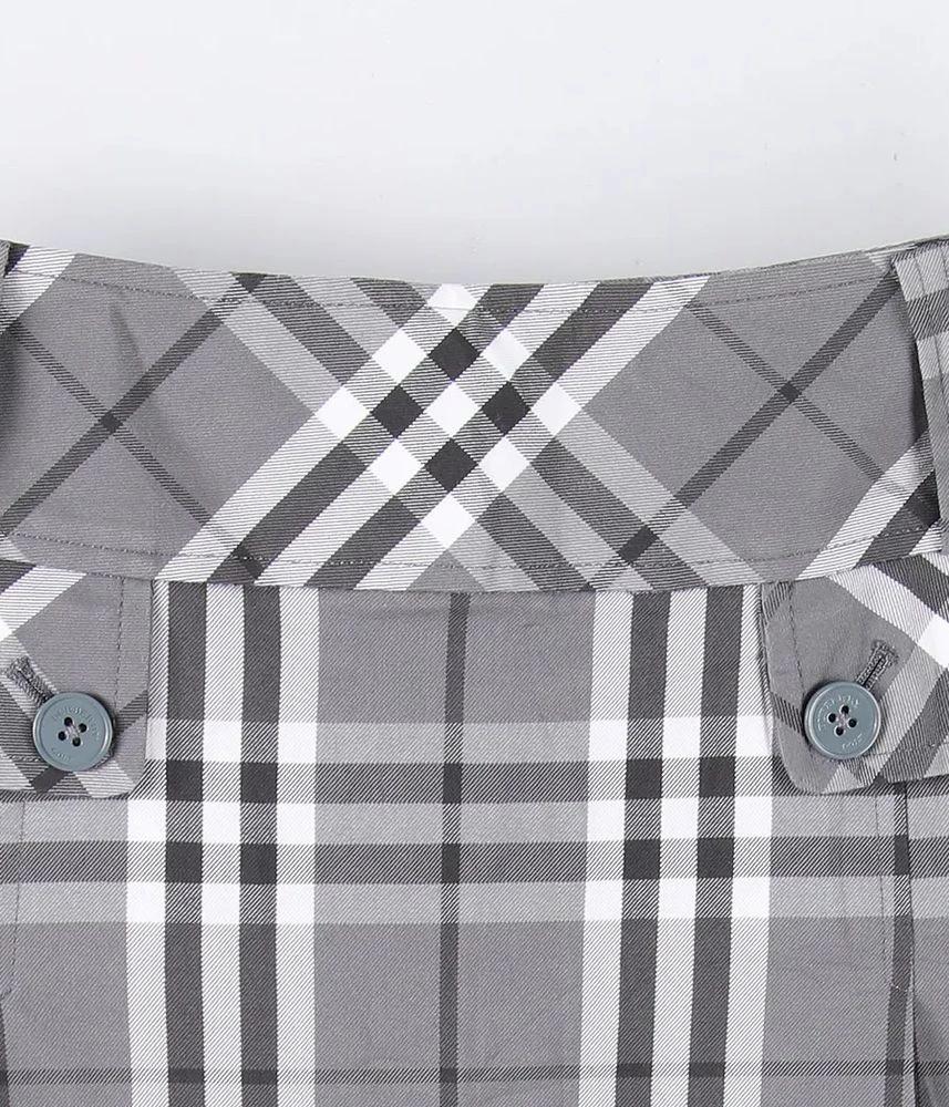 BURBERRY 버버리 코튼 폴리에스터 미니 스커트 여 (24) (D11361) 3