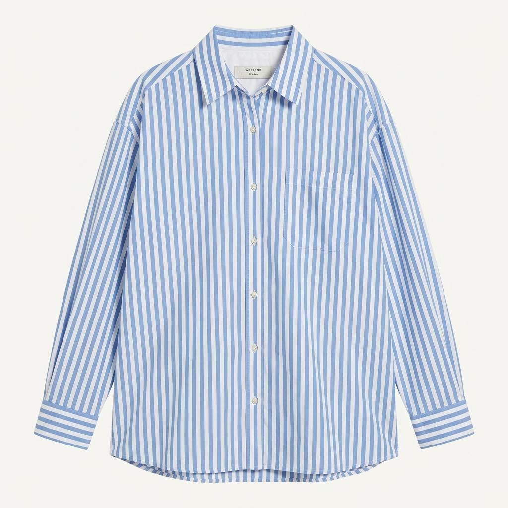 MAX MARA 막스마라 코튼 100% 셔츠 여 (L) (D10905)