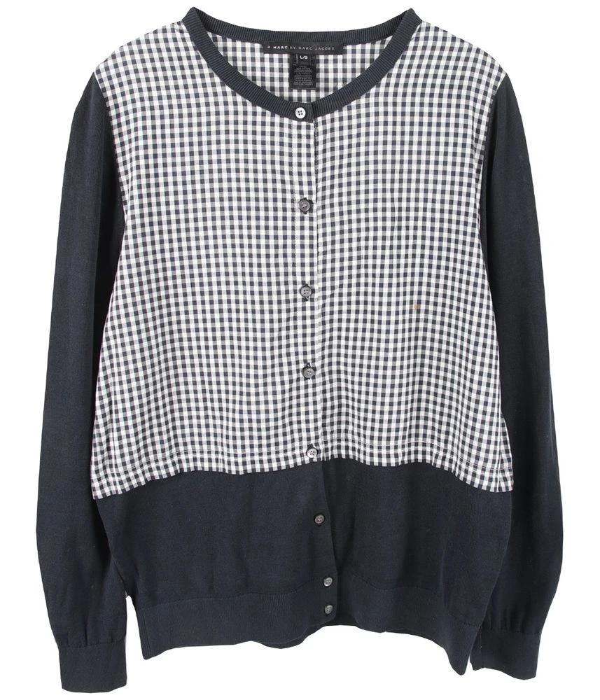 MARC JACOBS 마크 제이콥스 코튼 라이오셀 가디건 여 (L) (D10687) 2