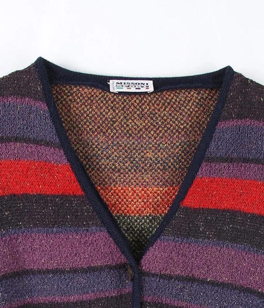 MISSONI - made in ITALY 미쏘니 코튼 가디건 여 (M) (C15938) 5