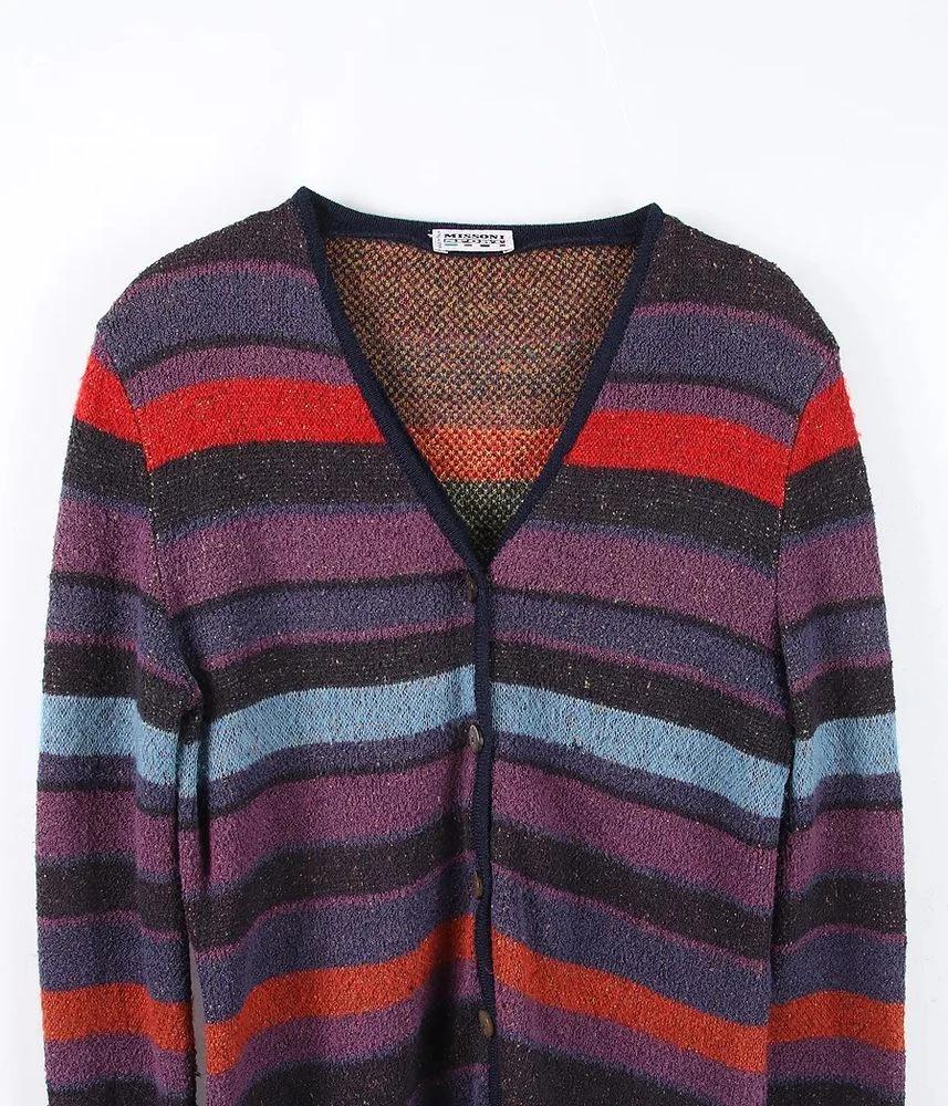 MISSONI - made in ITALY 미쏘니 코튼 가디건 여 (M) (C15938) 3