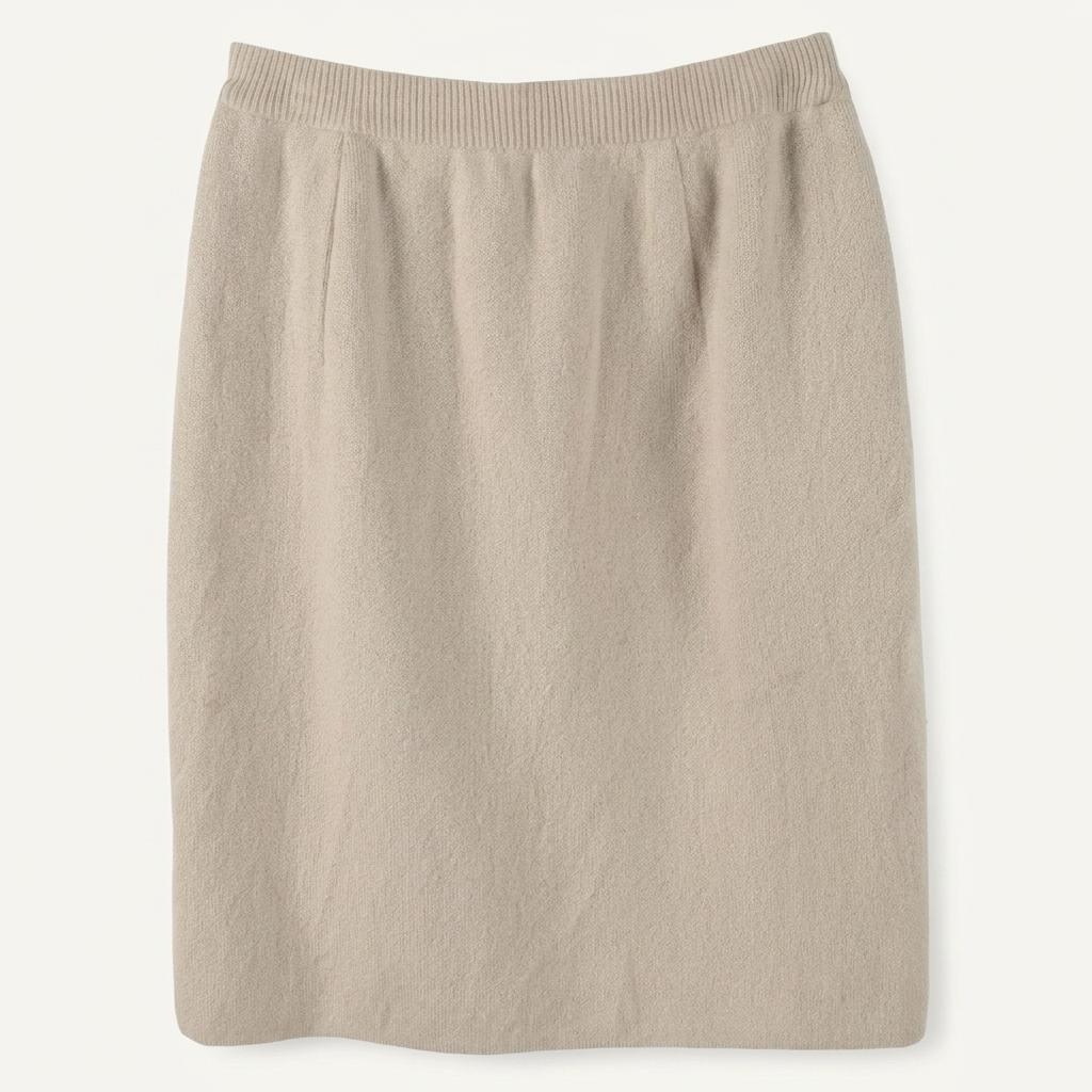 BALLY 발리 울 100% 미디 스커트 여 (M) (A10057) 착용컷