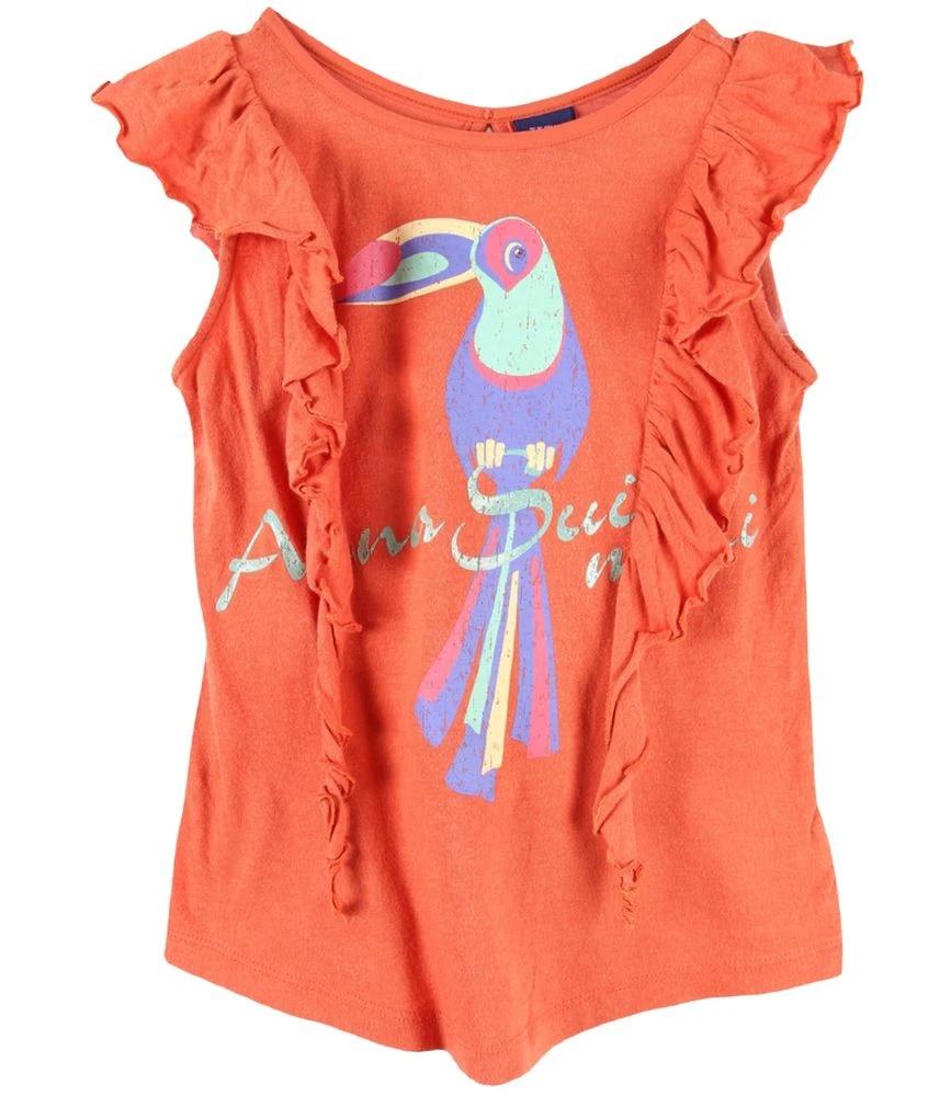 ANNA SUI 안나수이 코튼 레이온 민소매 티셔츠 키즈 여 (110) (A06784) 2