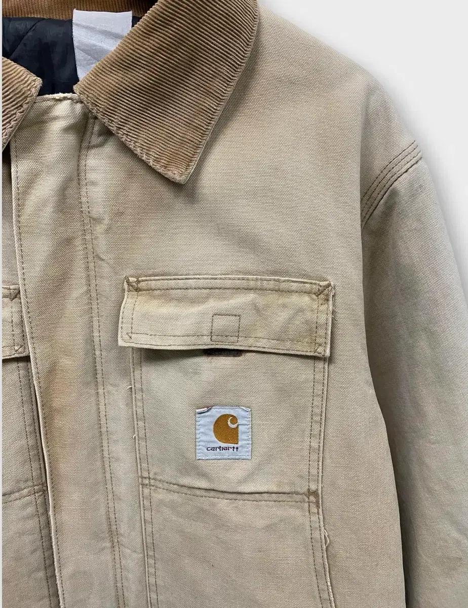 칼하트 90's 썬페이딩 캔버스 워크자켓 XL 4