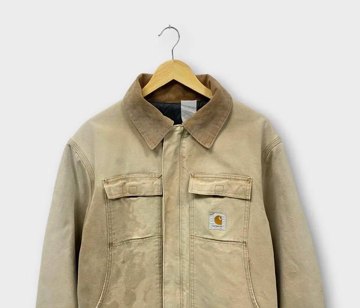 칼하트 90's 썬페이딩 캔버스 워크자켓 XL 3