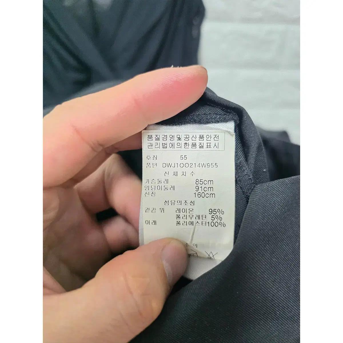 S DKNY 블랙 민소매 원피스 E808 4